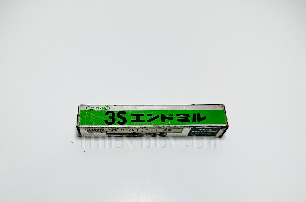 Dao phay ngón thép gió SF4-15x45-SKH3 - FUKUDA PRECISION