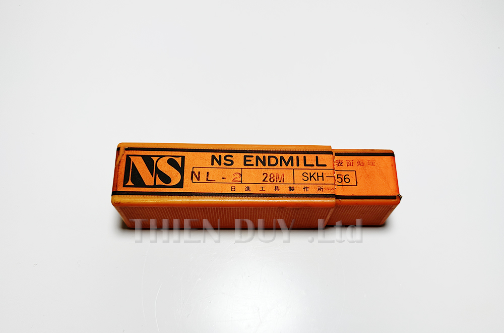 Dao phay ngón thép gió NL-2 28M-SKH56 - NS-TOOLS - D28