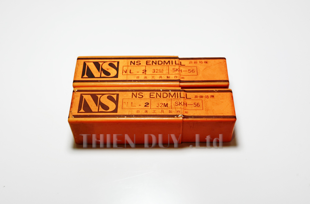 Dao phay ngón thép gió NL-2 32M-SKH56 - NS-TOOLS - D32
