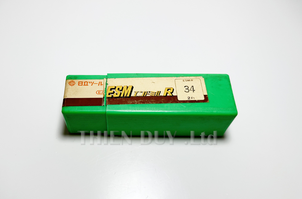 Dao phay ngón thép gió ESM-R34 - HITACHI TOOL - D34