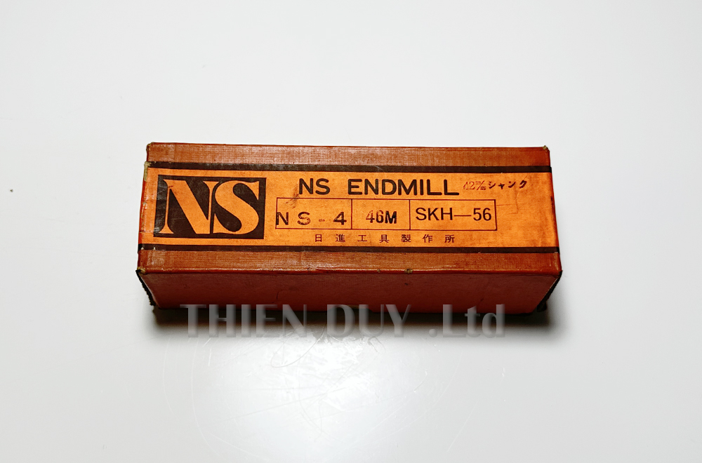 Dao phay ngón thép gió NS-4 46M-SKH56 - NS-TOOLS - D46
